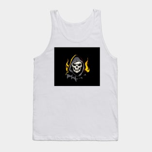 Skull fighter Tank Top